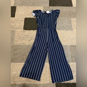 Navy Blue heart Jumpsuit